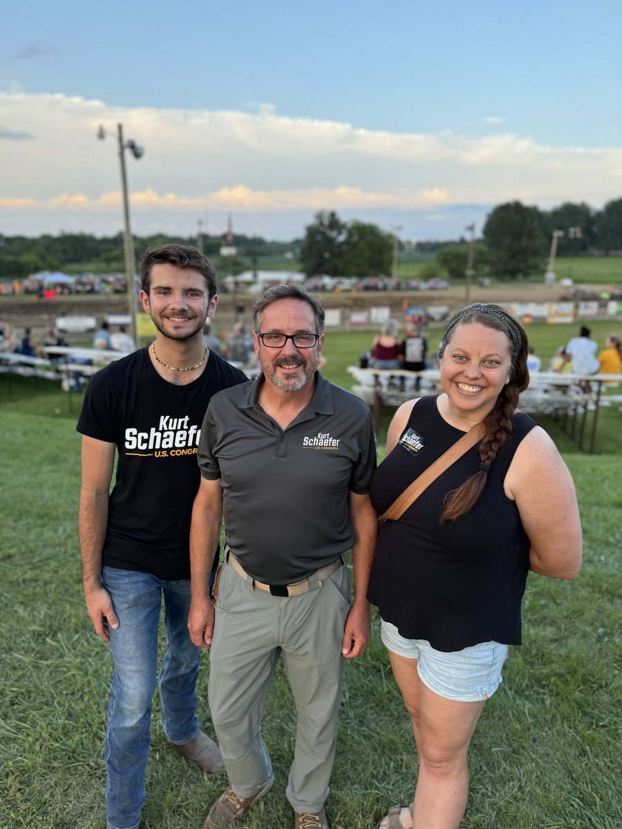 Team Schaefer enjoying the Gateway Mud Racers at the Cooper County Fair tonight. Fun night! #MO03