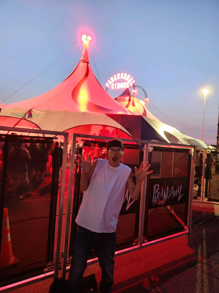 Went to the spooky circus today