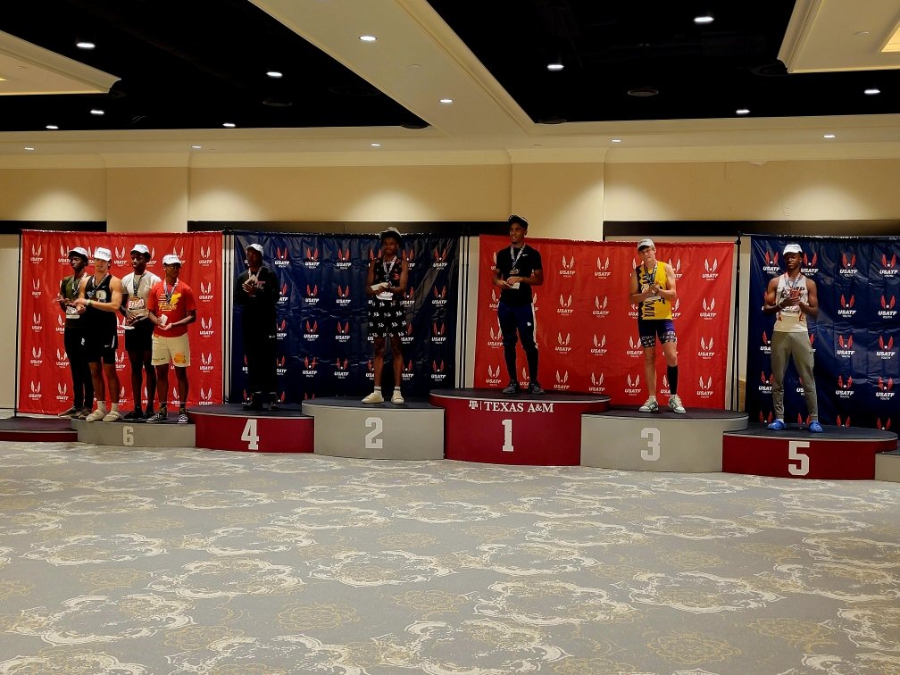 Maumee Track & Field (@maumeetrack) on Twitter photo USATF Junior Olympics at Texas A&M University
Lucas Polkinghorn
3rd place in high jump clearing a PR of 6'-8.25"
With a 3rd place finish, Lucas earned All-American honors.
<a href="/MaumeePanthers/">Maumee Panthers</a> USATF Junior Olympics at Texas A&M University
Lucas Polkinghorn
3rd place in high jump clearing a PR of 6'-8.25"
With a 3rd place finish, Lucas earned All-American honors.
<a href="/MaumeePanthers/">Maumee Panthers</a>