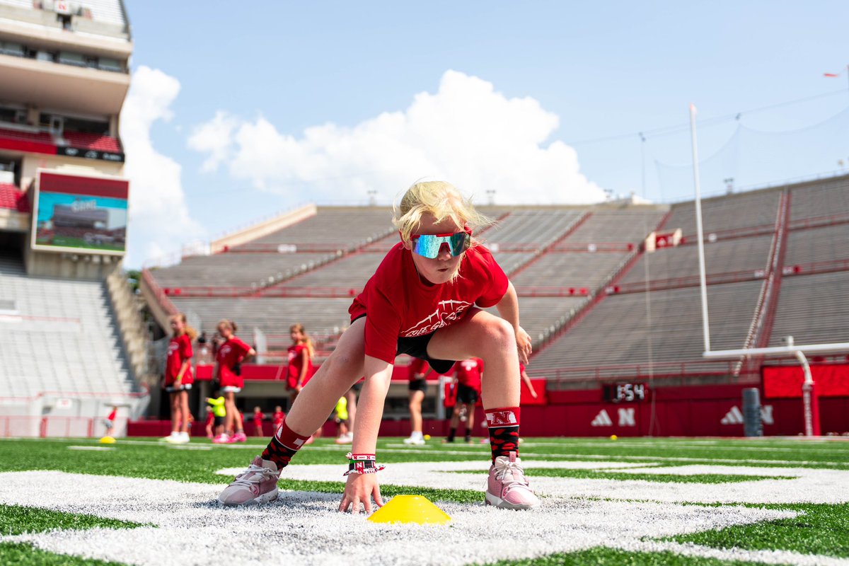 HuskerFootball's tweet photo. Bringing the energy 🏈⚡️

#GBR x #WhatsNExt! https://t.co/Z0VXR7Glqu