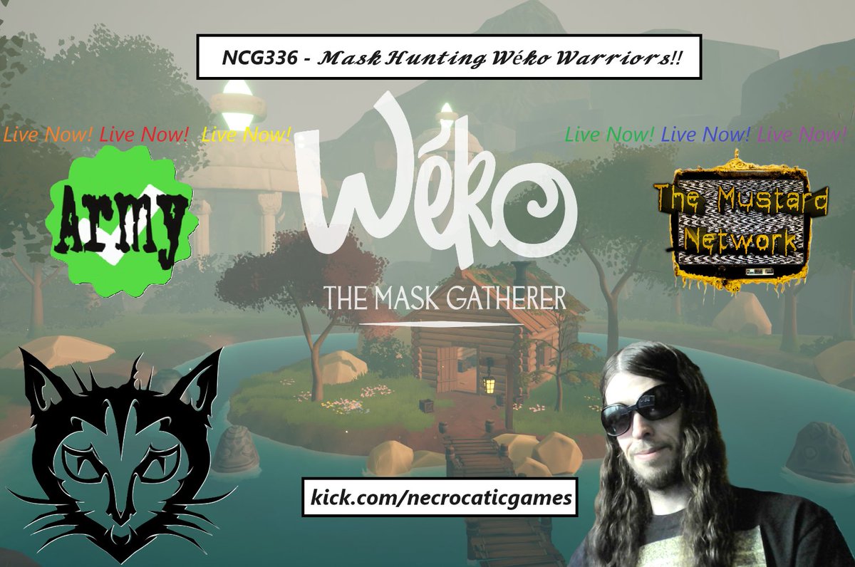 NCG336 - 𝓜𝓪𝓼𝓴 𝓗𝓾𝓷𝓽𝓲𝓷𝓰 𝓦é𝓴𝓸 𝓦𝓪𝓻𝓻𝓲𝓸𝓻𝓼!!

kick.com/necrocaticgames

Live now on Kick playing some "Wéko the Mask Gatherer"!!

#livenow #kickstreaming