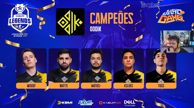 kabumcombr's tweet photo. eeee o grande campeão do KaBuM! LEGENDS DE CS2 🔥 é o 🏆

 #Oddik https://t.co/i8HiZfGFBB