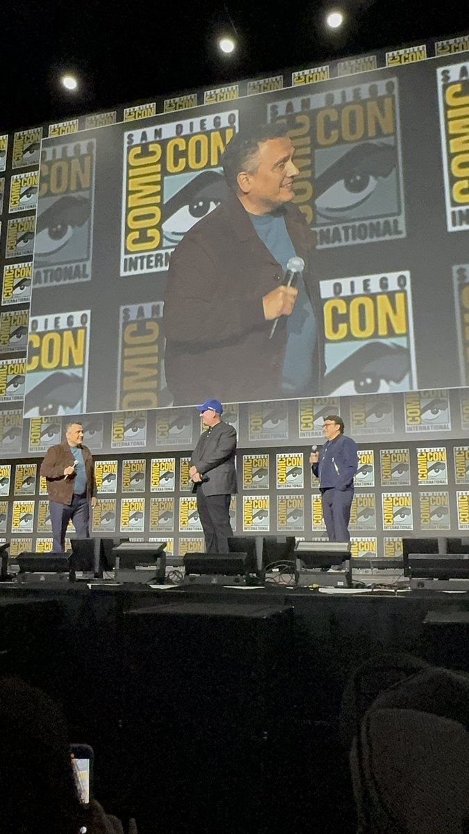 POCculture's tweet photo. THE RUSSO BROS ARE HERE!!!
#SDCC #Marvel #MCU #Avengers https://t.co/tTzzGWpSyu