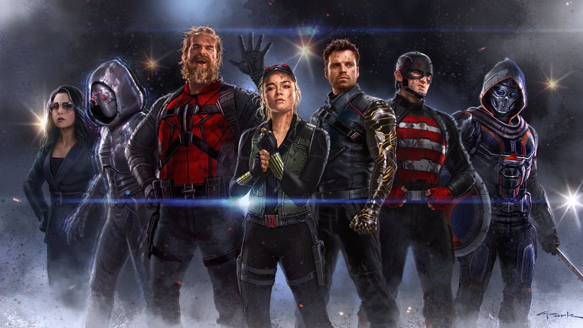 tbolts_news's tweet image. Feige has confirmed that the cast of ‘THUNDERBOLTS*’ will be in Avengers 5 &amp;amp; 6. #SDCC