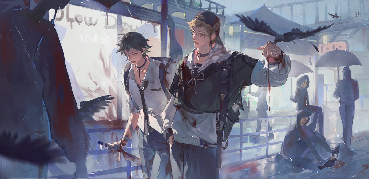 #tsukkiyama #月山 
血/动物塑⚠ patr2