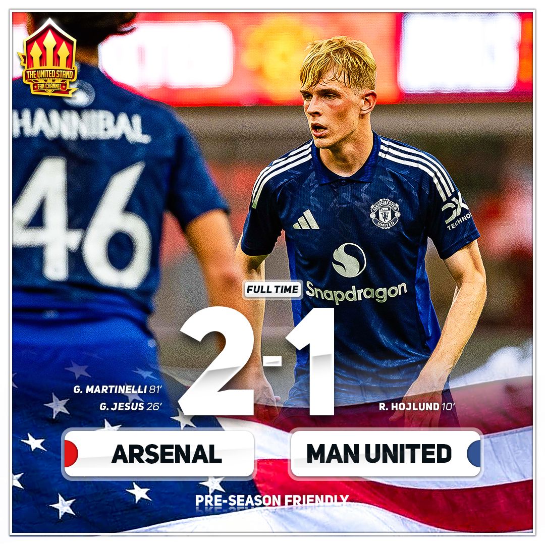 UnitedStandMUFC's tweet image. 🚨 FULL TIME IN LA! 

Thoughts on the first game of pre-season in America? #MUTOUR24