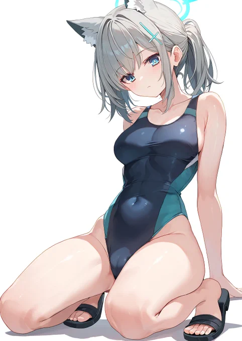 水着シロコ #ブルアカ