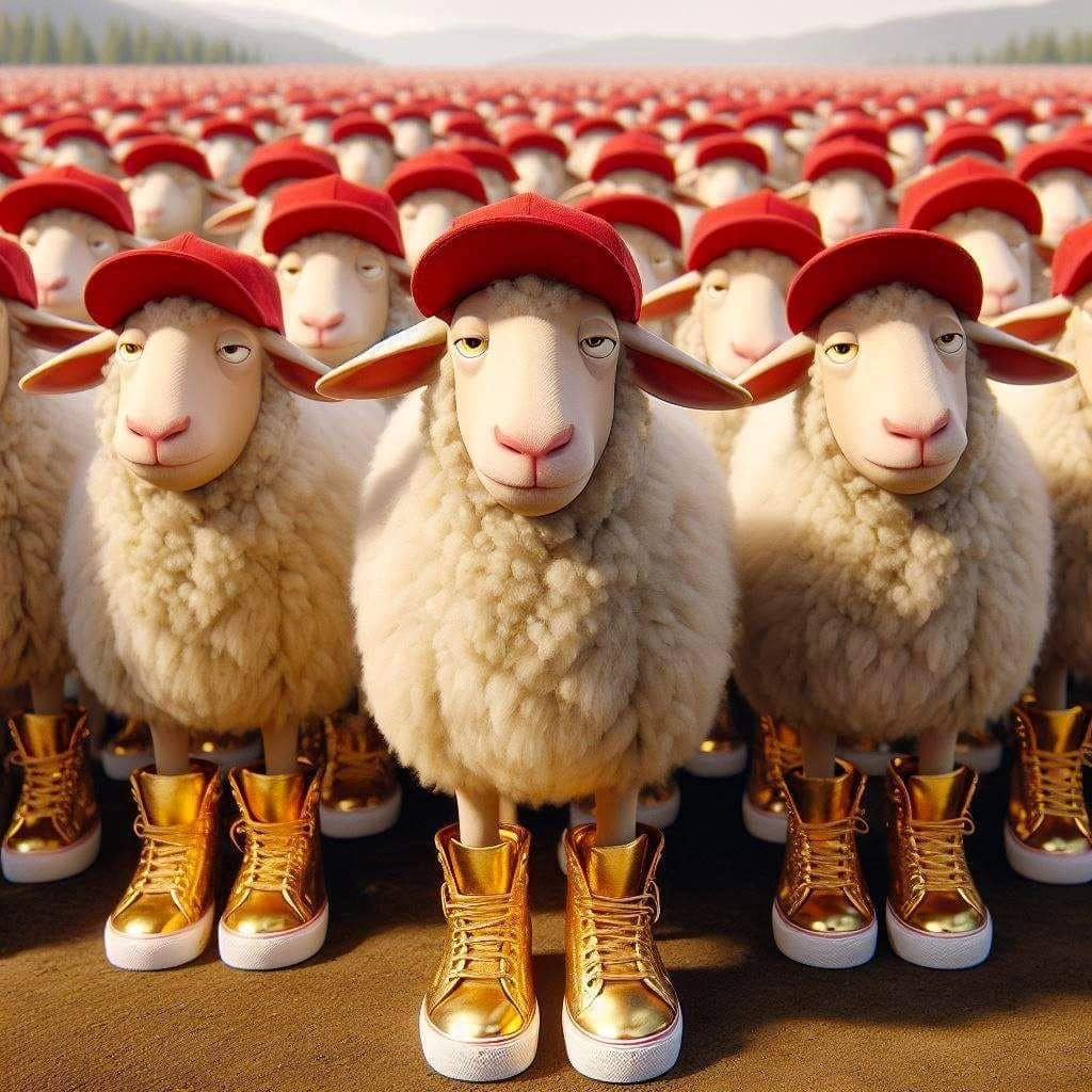 HankEder1's tweet photo. @Old_SchoolEddie @RepMTG Sheep? https://t.co/IhdW42ZO8Z