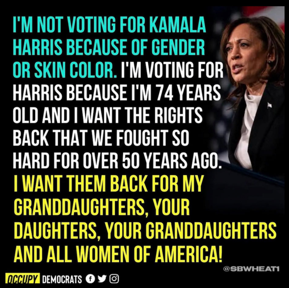 kangaroos991's tweet image. Nailed it! Pass it on! ⤵️ #Kamala2024 💙