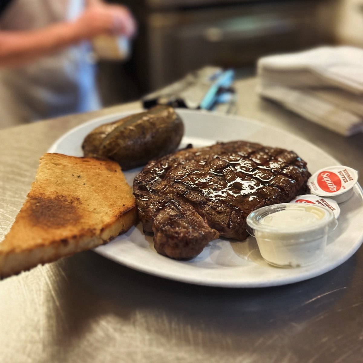 TrocaderoPizza's tweet photo. This is your sign to call. or come to, @TrocaderoPizza for the steak dinner you deserve. 

☎️ (604) 253-8714

#EatTrocadero
#EastVan 
#EastVancouver 
#yvrgreek 
#yvrgreekfood 
#steakandpizzahouse 
#since1969 https://t.co/pFGQiQ9E14