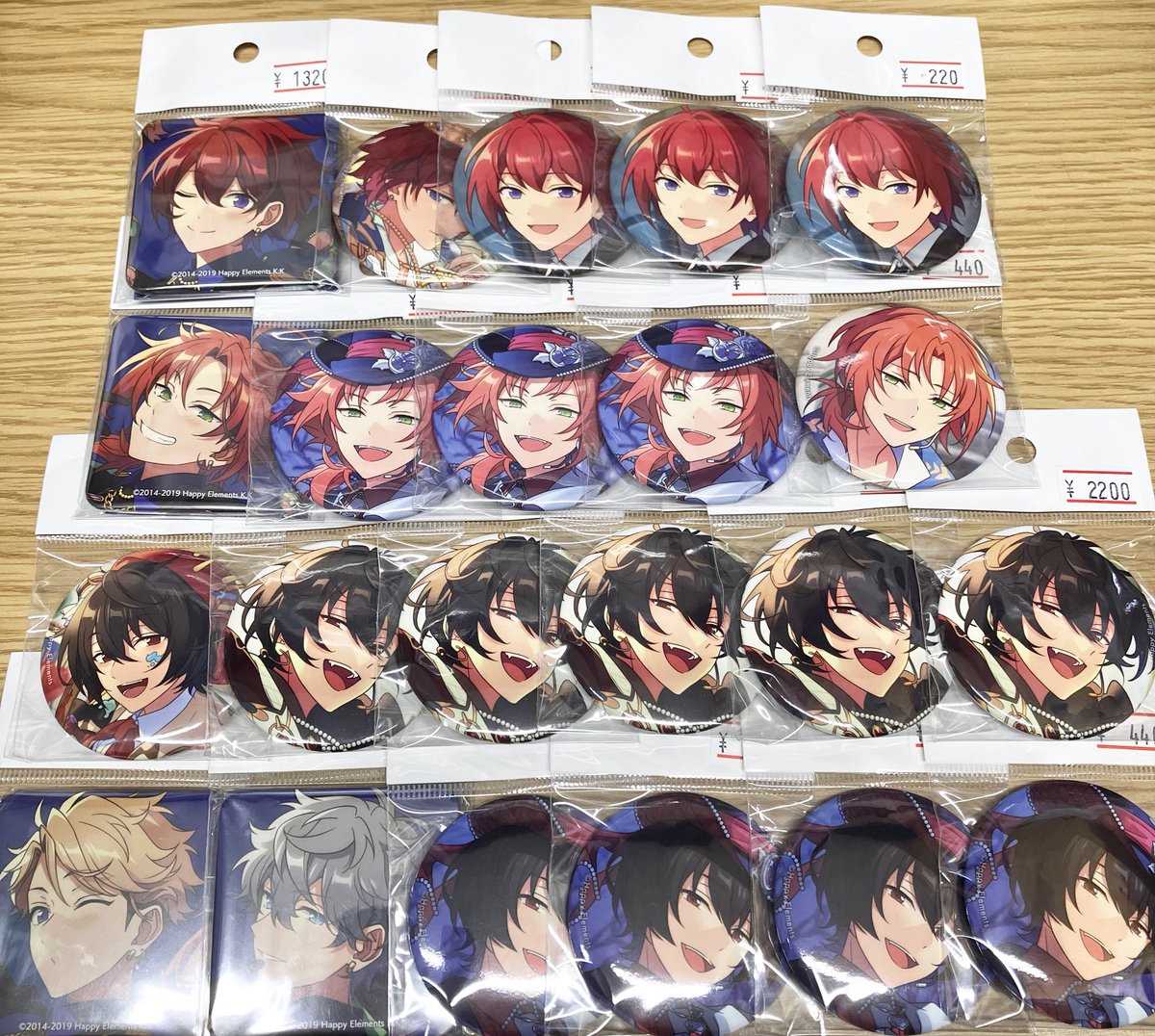 🐨入荷情報🐨】 あんさんぶるスターズより、Knightsのアルバム缶バッジ