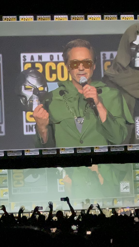 jesselankford's tweet photo. Holy Shit! @Marvel #NewMaskSameTask!
#Doomsday
#ComicCon2024 https://t.co/oodaz2wrbz