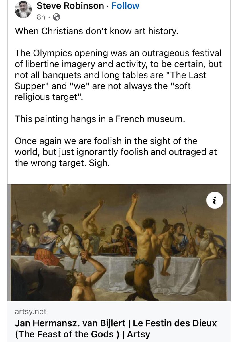 marcdriesenga's tweet photo. @AndyStanley @ScottyWardSmith Yo, Andy. My man. That wasn’t the Lord’s Supper being depicted, bro. Chill. Focus on keeping the “X” in Xmas. https://t.co/QeJ6x0s7CO