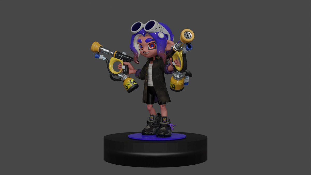 CrownGamer901's tweet photo. More OC amiibo renders (more in thread)

Kaden
Jeremy
Ezra
Sasha

#splatoon #splatoon2 #splatoon3 #splatoonoc #4splatoc #blender https://t.co/vGRxSHIysi