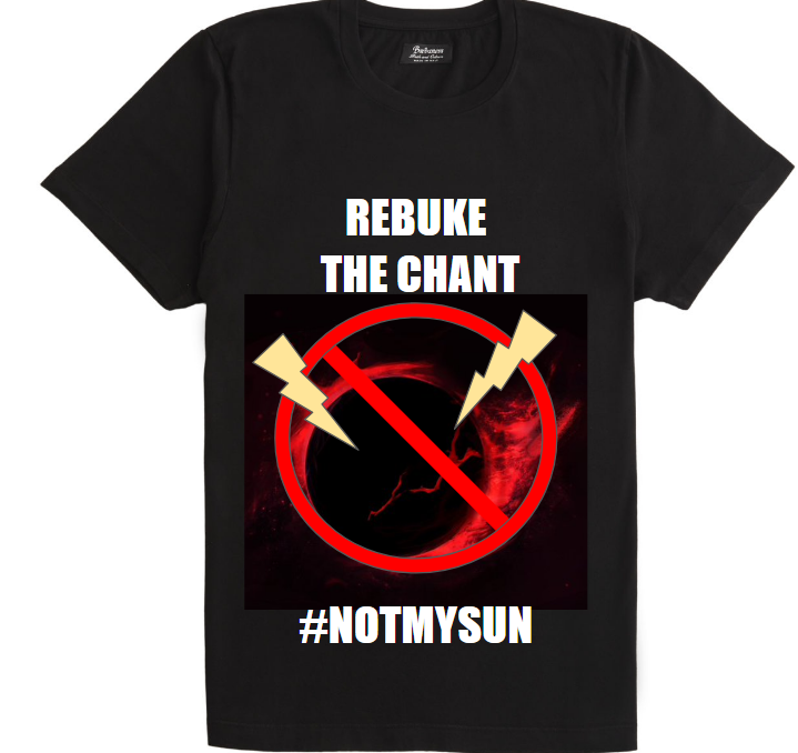 notawitchbro's tweet photo. ART THOU FIGHTING AGAINST THE DARKNESS?? DECLARE YOUR PRIDEFUL RESISTANCE AGAINST GROWING EVIL WITH THIS LIMITED EDITION ANTI-BANISHED SUN TSHIRT!
ENCHANTED TO PROVIDE MAXIMUM PROTECTION AGAINST BAD VIBES!!!!!
USE #NOTMYSUN TO GET YOURS FOR FREE!!!!!! https://t.co/xdHoeJQfW1