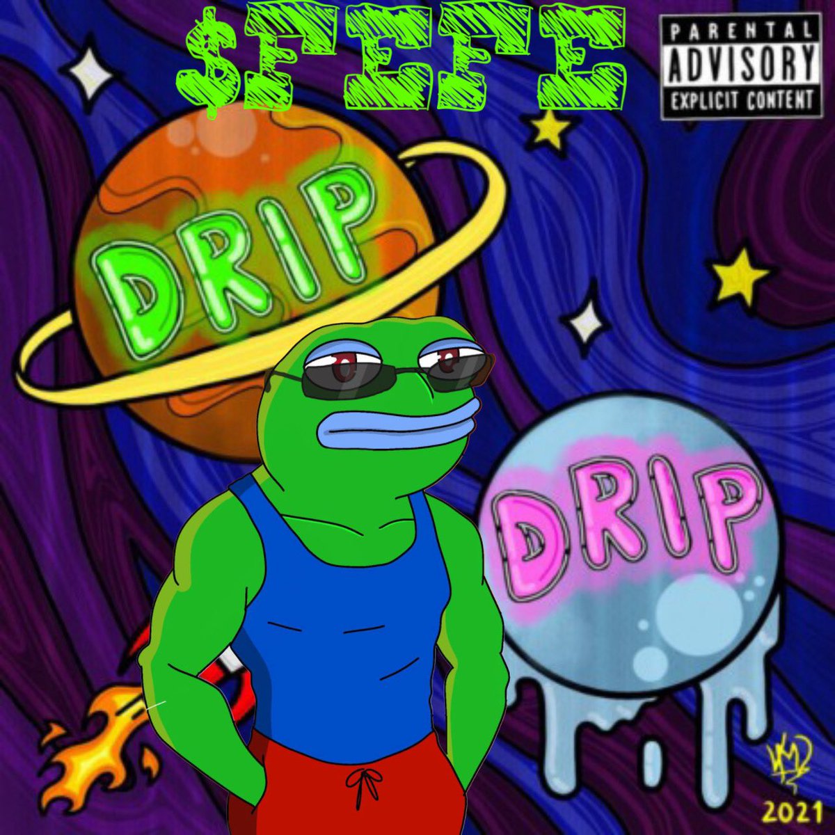 testacct2736's tweet photo. $FEFE got that drip 🐸 https://t.co/poznLCpSZN