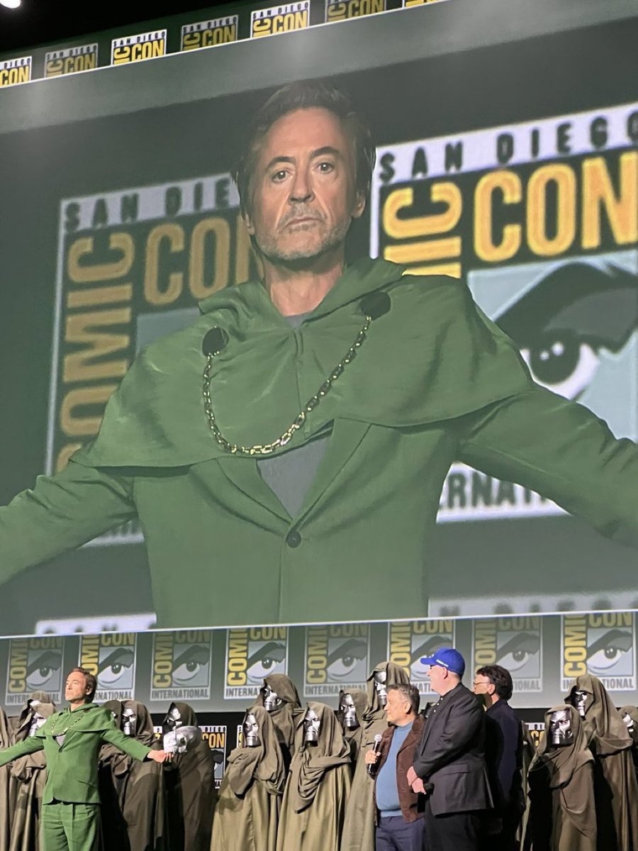 SmallTimeCritic's tweet image. This is actually nuts!!!!!!!!

Multiversal storytelling really doesn’t have any limits!!!!!

RDJ back like he never left!!!!!!

@MarvelUK @Disney