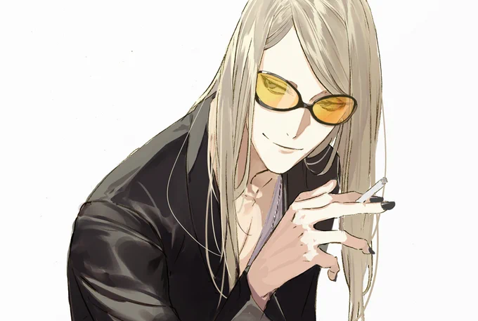爪黒かった