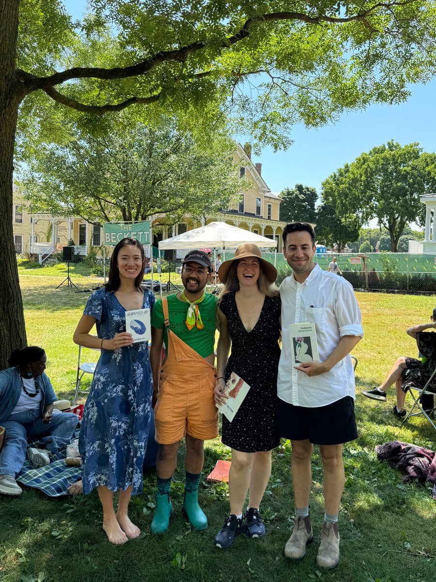 Stephanie Niu (@niusteph) on Twitter photo & belatedly, such a joy to read at <a href="/PoetrySocietyNY/">Poetry Society of NY</a>'s NYC Poetry Festival alongside Arden Levine, <a href="/queershoulders/">danilo machado</a> , and @garciajoshxa this month. grateful for the words of my fellow readers, for the <a href="/nodearmagazine/">No, Dear Magazine</a> community, and for this event celebrating poetry in the sun 🌻💛 & belatedly, such a joy to read at <a href="/PoetrySocietyNY/">Poetry Society of NY</a>'s NYC Poetry Festival alongside Arden Levine, <a href="/queershoulders/">danilo machado</a> , and @garciajoshxa this month. grateful for the words of my fellow readers, for the <a href="/nodearmagazine/">No, Dear Magazine</a> community, and for this event celebrating poetry in the sun 🌻💛