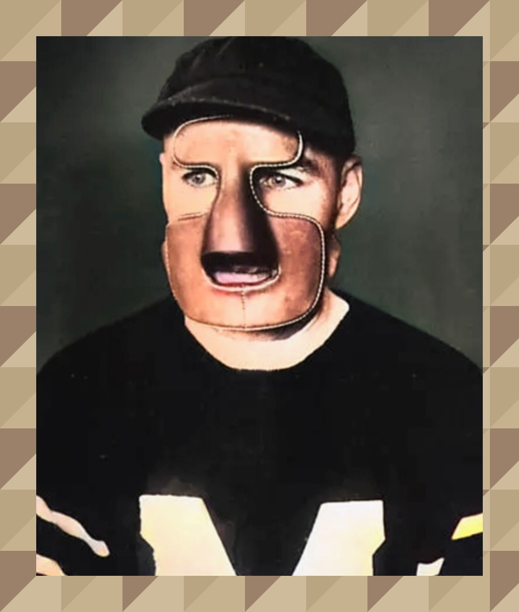HeroesofCrease's tweet photo. On March 4, 1930, Clint Benedict played #TheirFinalGame.

A legend and also the winningest goalie of the 1920s, Benedict's final #NHL game was with the #MontrealMaroons vs the Ottawa Senators. Wearing a mask, Benedict allowed one goal in 11 minutes of play before getting injured. https://t.co/pjNZ5x1TpF