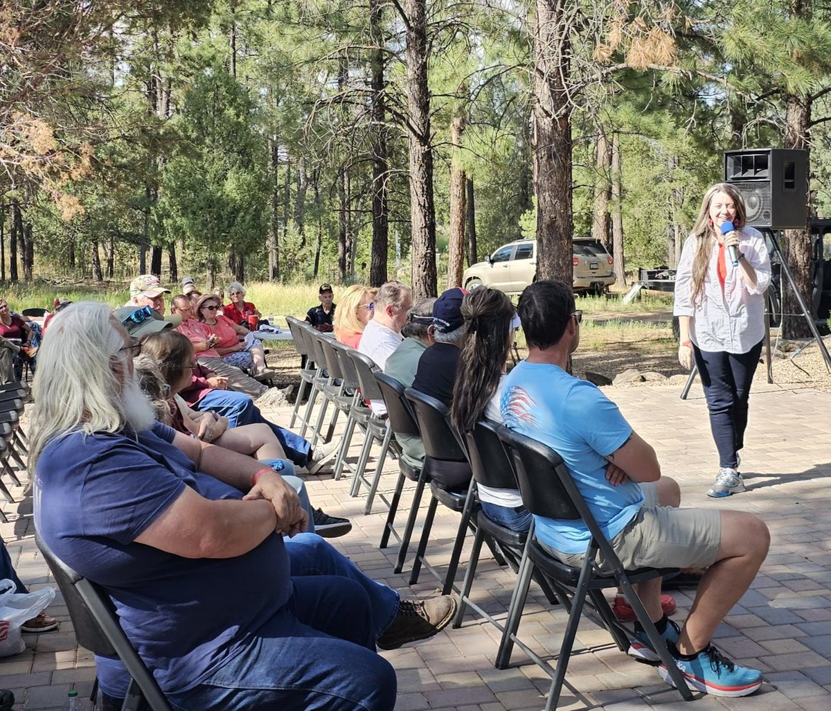 AZGOP's tweet image. Chair @GinaSwoboda joined @GopNavajo today for the Families for Freedom event!

Arizonans are fired up across the state to #KeepArizonaRed and send Donald J. Trump back to the White House! 🇺🇸