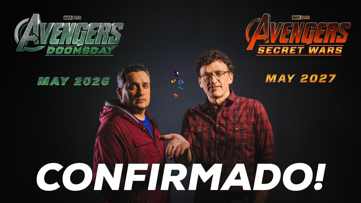 BadassiumG's tweet photo. CONFIRMADO #SDCC2024 #RUSSOBROS #AvengersSecretWars #AvengersDoomsday https://t.co/34jpdoMQon