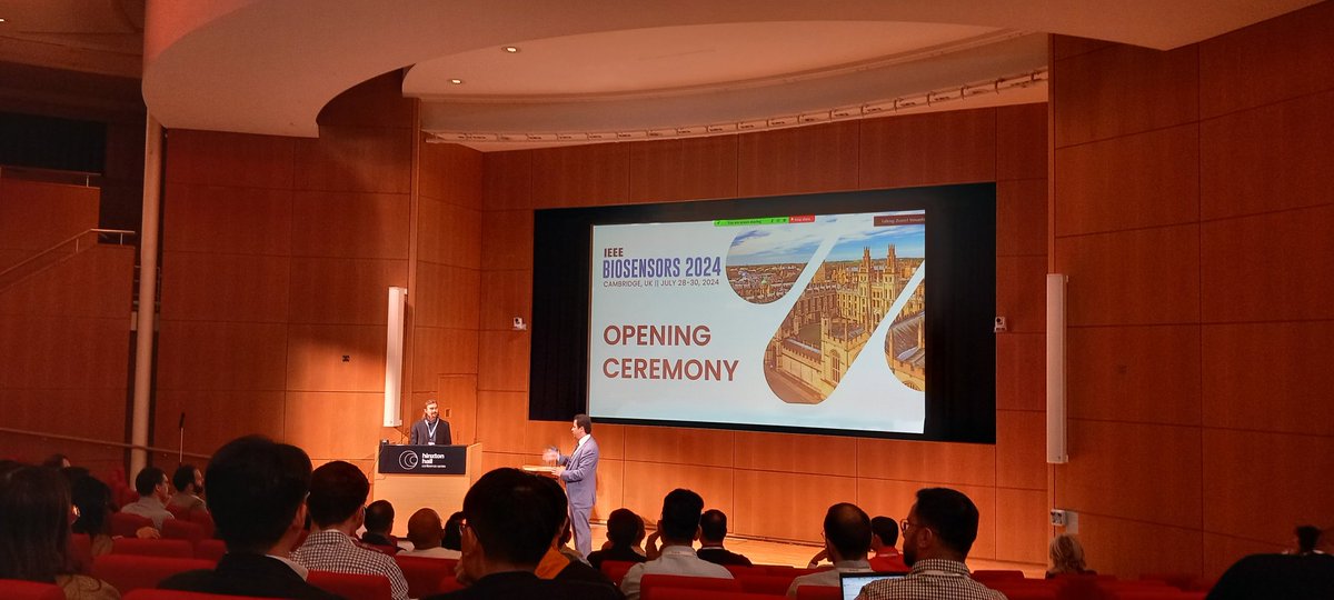 Amparo Guemes (@amparoguemes) on Twitter photo Officially starting the 2024 IEEE Biosensors Conference! Let's disseminate the latest science in biosensing! <a href="/IEEEBioSensors/">IEEE BioSensors</a> Officially starting the 2024 IEEE Biosensors Conference! Let's disseminate the latest science in biosensing! <a href="/IEEEBioSensors/">IEEE BioSensors</a>