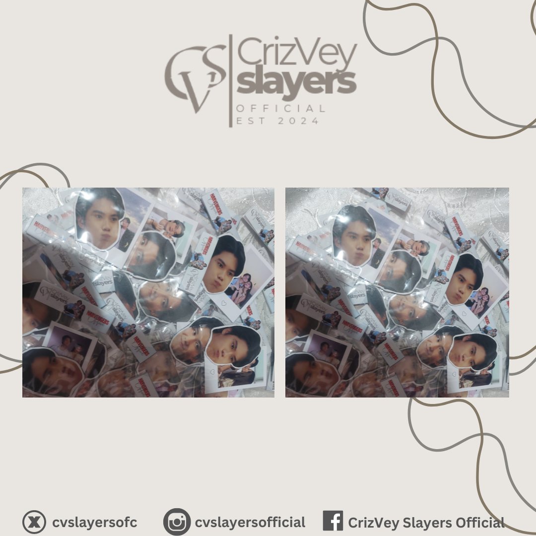 A collaboration with <a href="/HARVengersOFC/">Team Harvey 🤘🏻</a>

Here's a polaroid and reg magnet for freebies. 

We only have 1 slot left. 

See you soon, slayers &amp; harvengers 🤘⚔️🤍 

#CrizVey