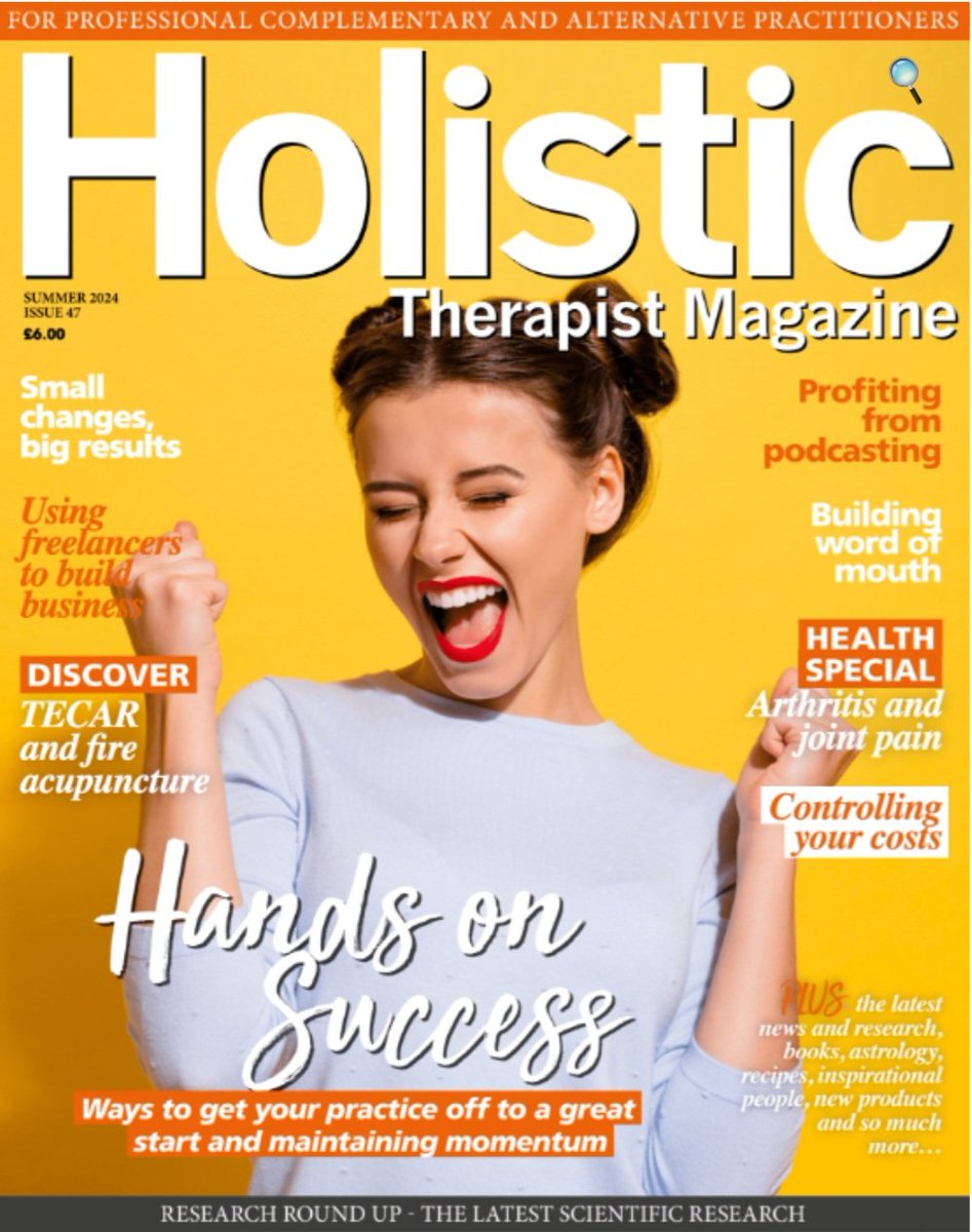 Holistic Therapist Magazine tweet media
