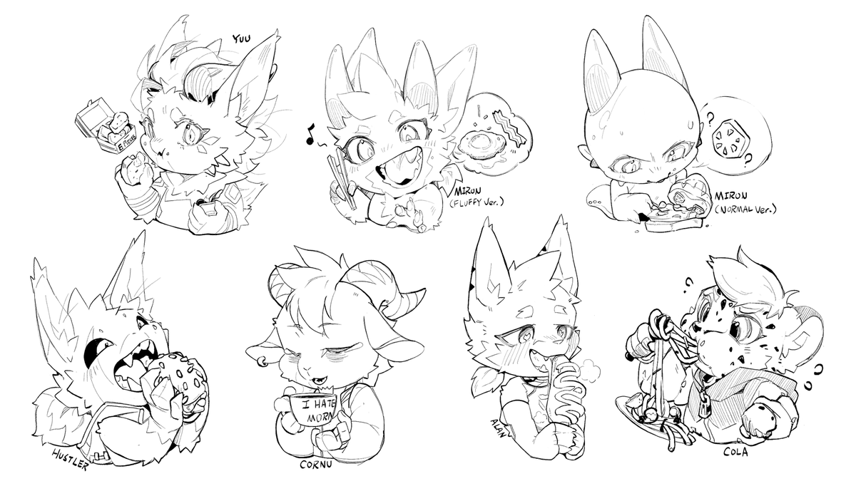 [Doodle]
MORE NUM NUM DRAWING💪