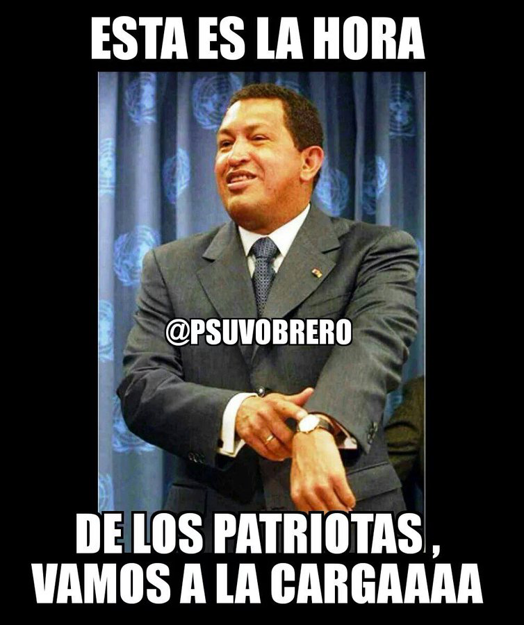 Hoy todos los Chavistas somos UN solo bloque, nuestra fortaleza, unidad monolitica de las Fuerzas Revolucionarias.
Ellos son nueve bloques, incapaces de ponerse de acuerdo, van divididos, los derrotaremos!!