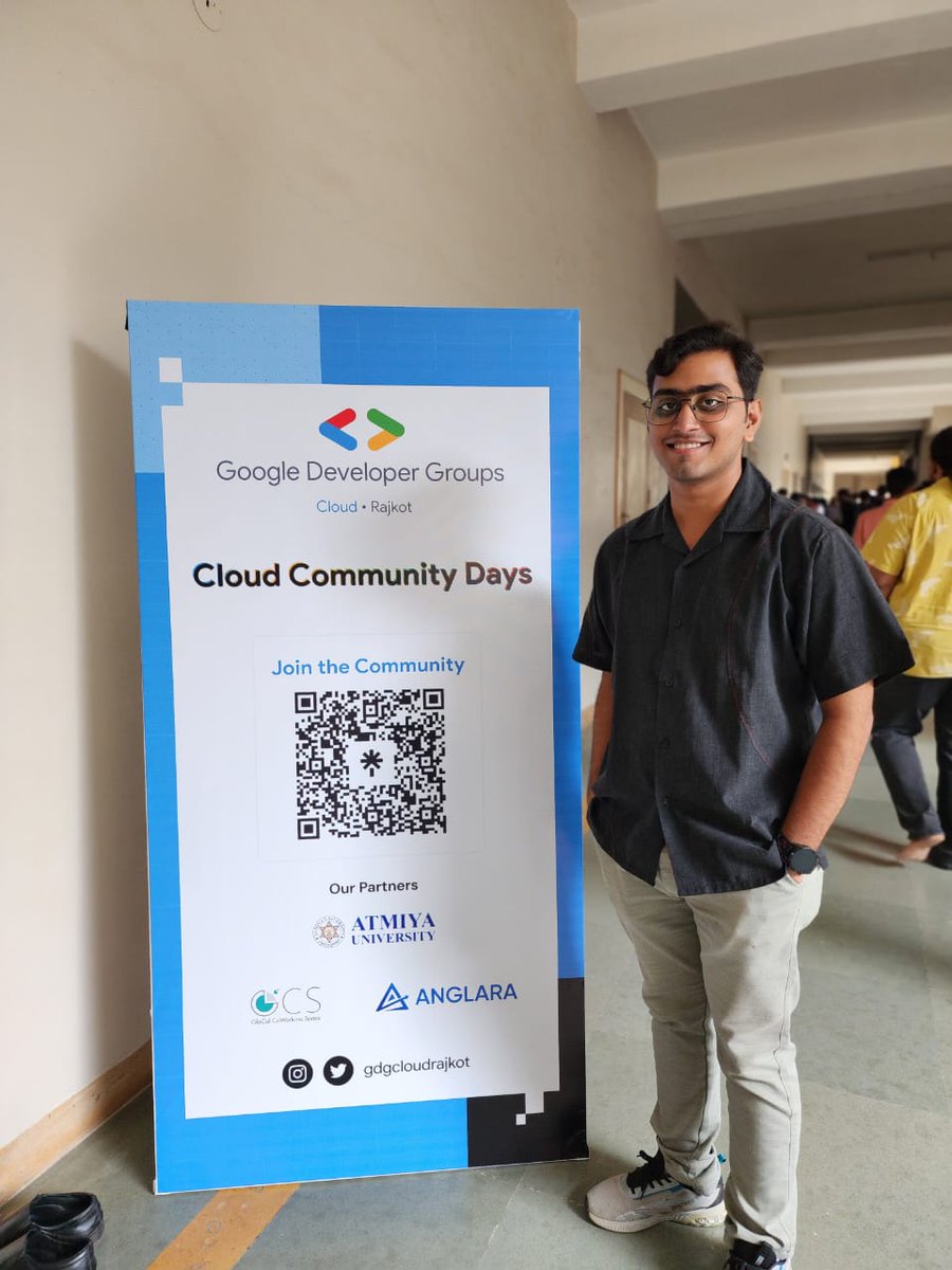Enjoying and learning a lot new things at <a href="/GDGCloud/">GDG Cloud</a> 

#CloudCommunityDays
#GDGCloudRajkot
#GDGIndia