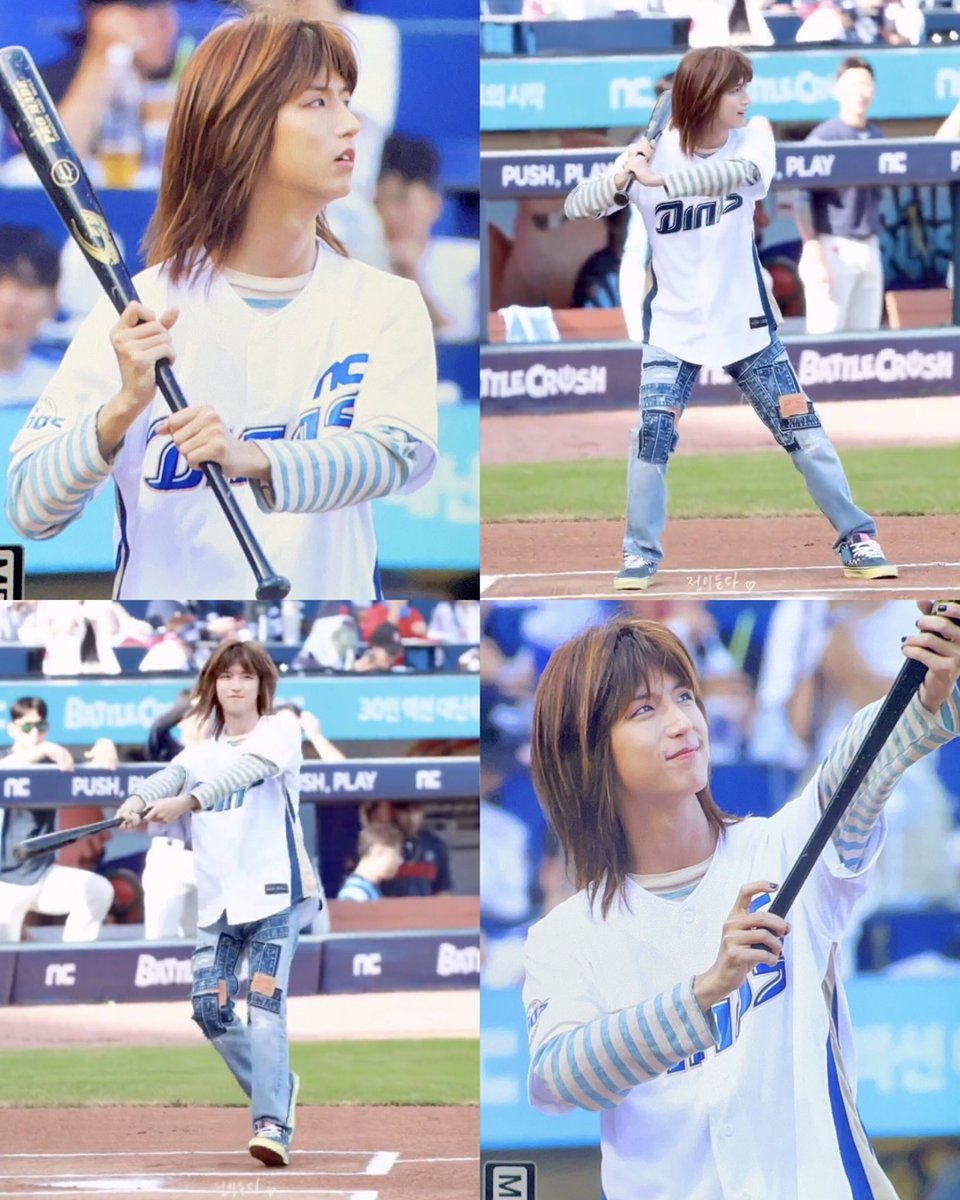 intojunhan's tweet image. first batter han hyeongjun ⚾️