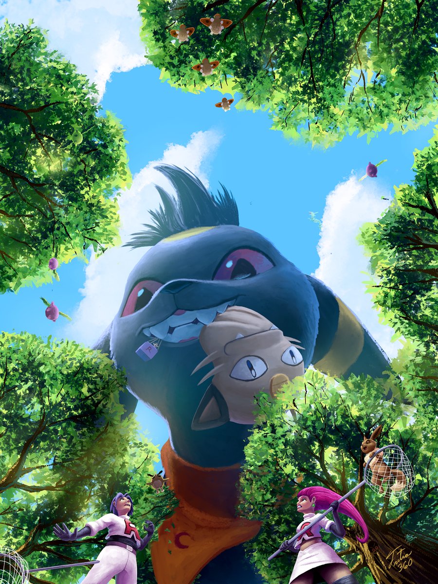 Finished drawing.
Team Rocket is up to no good, good thing Ne'ro found them. He won't let them get away!
--
Art timelapse on my youtube channel.
Higher res on my Patreon.