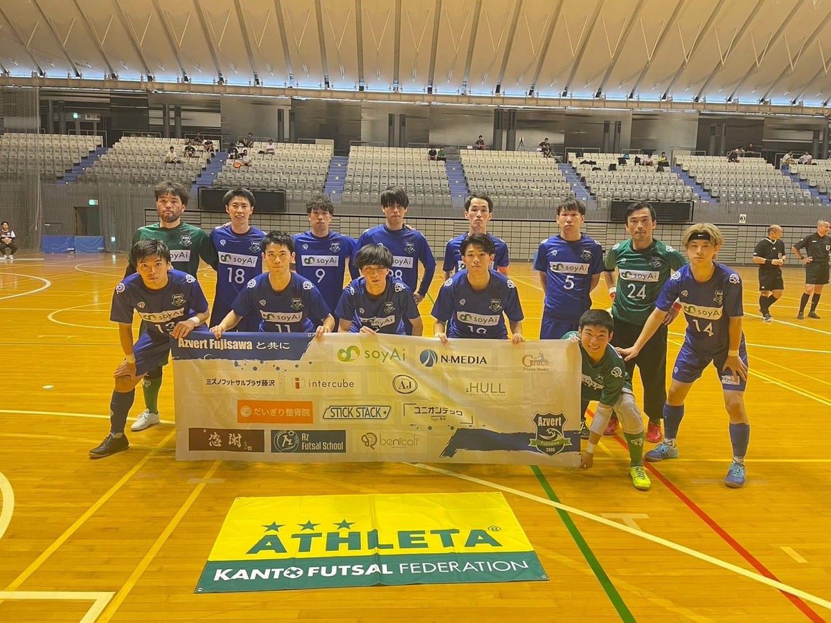 kantofl2's tweet photo. 第26回関東フットサルリーグ2024 2部リーグ 
第4節 7/27 (土) @小田原アリーナ
12:20 kickoff

アズヴェール藤沢 vs 三榮不動産FC宇都宮
1st  2-2
2nd  3-4
Total 5-6

試合映像
https://t.co/csyuRWQTfX

#関東フットサルリーグ
#ATHLETA
#SFIDA
#FUTSAL
#フットサル https://t.co/ZlL30SooOo