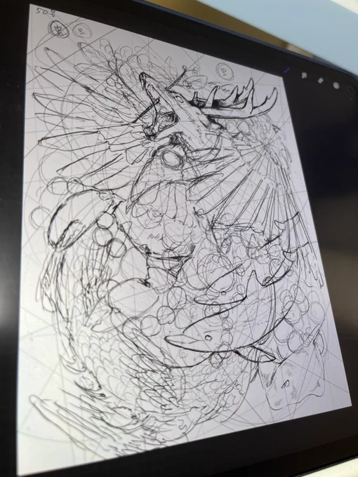 またでかい絵描く😌