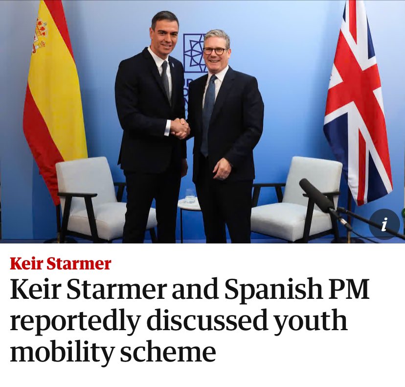 sonofr's tweet image. OH C’MON, KEIR!! REJOIN THE SINGLE MARKET. BRITAIN WANTS FREE MOVEMENT!!

Free movement was a privilege and a great benefit to Britain. Starmer’s refusal to have anything to do with it is
UNACCEPTABLE. Side agreements that only benefit a small section of the community is NOT…