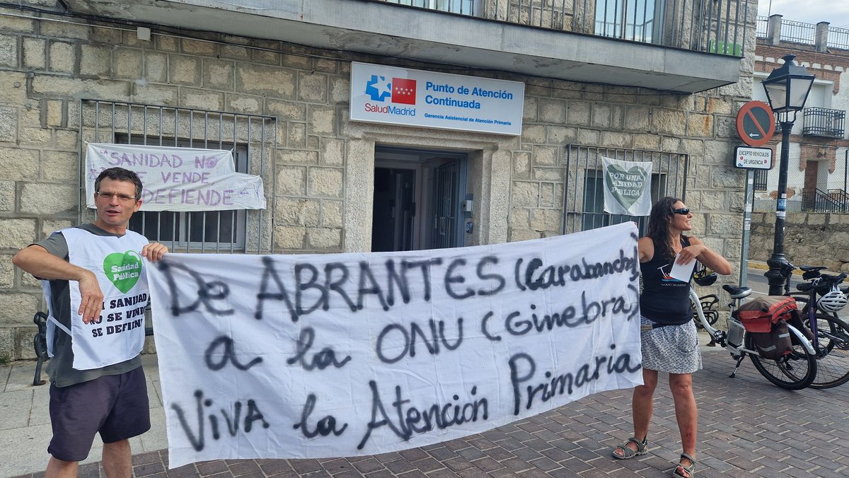 Segunda etapa de @rutaalaonu
Comenzaron en La Cabrera, fueron recibidos calurosamente en Manjiron y Buitrago. Sería conmovedor que los compañeros fueran saludados por quienes defienden la #SanidadPública  al atravesar el mapa.
strava.app.link/CFOoepaSzLb
A Ginebra!!! Acompañémosles