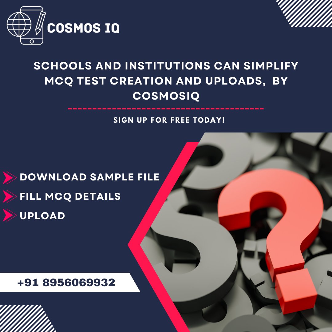 MatriyeA's tweet image. Empower educators and institutions with seamless MCQ test paper integration. #TeacherEmpowerment #InstitutionalLearning #AssessmentUpload