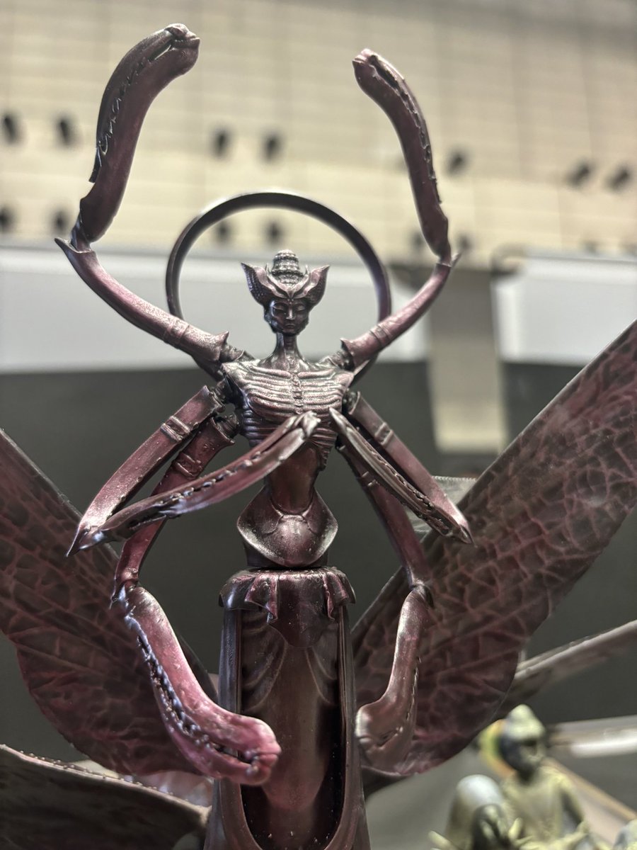 EacheTwo's tweet image. ディーラー名【イーチ探偵事務所】　
卓番：3-34-13

〇禍津観音

〇装甲車級擬人式神 多々良五◯◯

◯さんすの地蔵

オリジナル怪異クリーチャーモデルを展示しています（17:00まで）

よろしくお願いいたします🙇
#WF2024夏 #WF2024S #ワンフェス2024夏