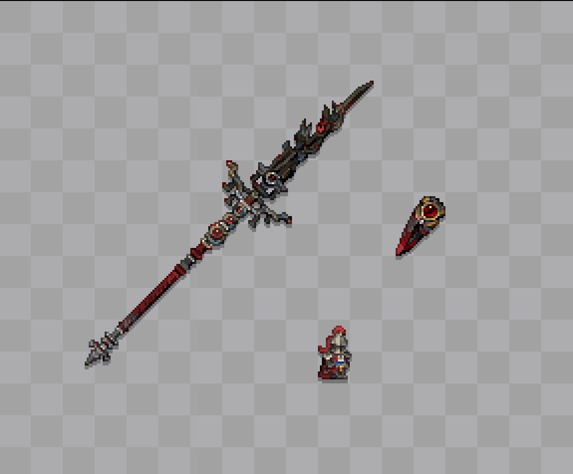 drumstick_1527's tweet photo. #pixelart #ドット絵 #terraria 
Spear of the Impaler https://t.co/bQuQGxLoj5