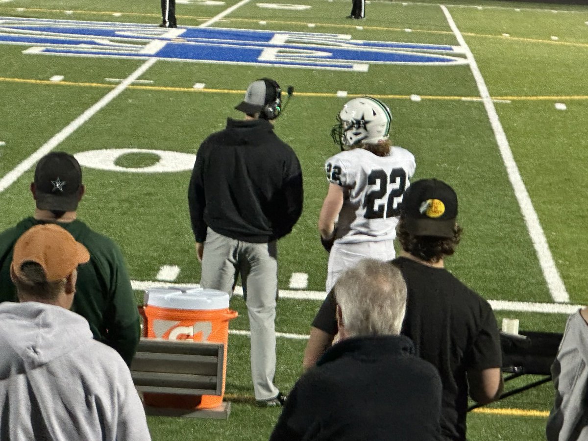 ElliottCoyle's tweet photo. I’m ALL-IN. My last year of HS football is about to begin. For my coaches, teammates, school staff, and community, count on me! @CadaRangersFB https://t.co/kQvjTakWGz
