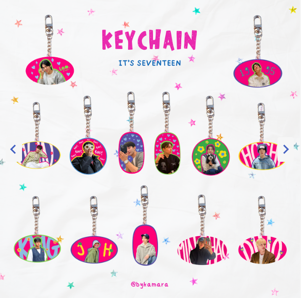 (WW ORDER) ☆ It's Seventeen Keychain by
bykamara

• Acrylic Keychain size 5 x 3 CM
• 2 MM double acrylic and mirrored
• With lobster clasp (silver color)

Shop at lazy-apartment.shop or DM us for bulk orders (more than 10)! 💌 

#wwgo #wworder #kpopgo