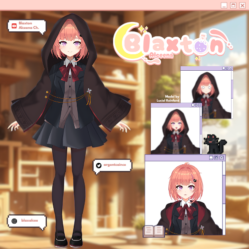 blaxalcee's tweet photo. - ̥۪͙۪˚┊❛ BLAXTON NEW HAIR ❜┊˚ ̥۪͙۪◌
Let's goo, new hair!! Wdyt?
#VtuberID #VtuberReveal #BlaxtonAlceena https://t.co/J4rZkJdk9y