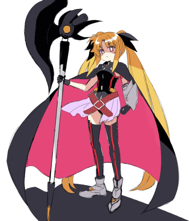 バルディッシュ ,フェイト・テスタロッサ 「気分転換にフェイトちゃん描いた 」|ひな姫🎨異世界TS百合連載中のイラスト