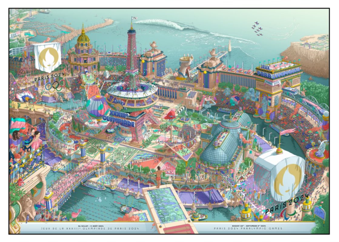 Joel Chan (@kjoules) on Twitter photo Whatâs in the golden box when Olympic medalists receive their medals? The Paris 2024 Iconic Poster by <a href="/ugogattoni/">Ugo Gattoni</a>
press.paris2024.org/download-pdf/6⊠Whatâs in the golden box when Olympic medalists receive their medals? The Paris 2024 Iconic Poster by <a href="/ugogattoni/">Ugo Gattoni</a>
press.paris2024.org/download-pdf/6âŠ