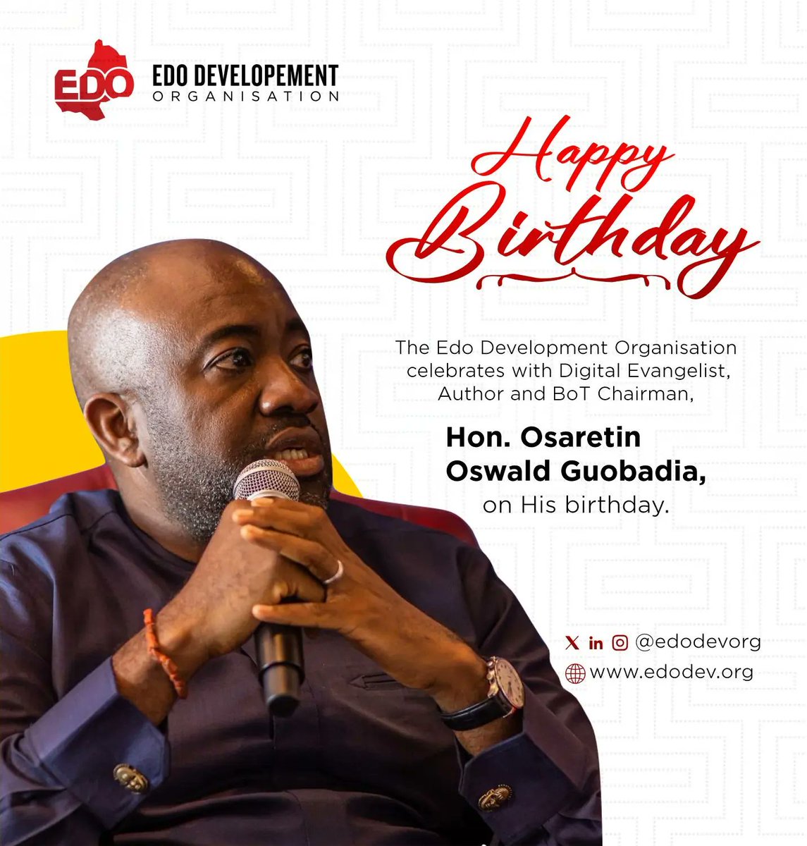 Edo Development Organisation tweet media