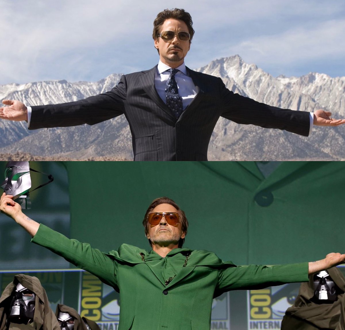 Saurab6162's tweet photo. #RobertDowneyJr #DoctorDoom 
This man is back and i can bet he will again give his 200% in this new beginning.
Interesting: RDJ and Chris Evans can't keep themselves out of #MCU https://t.co/AWngT8uBCg