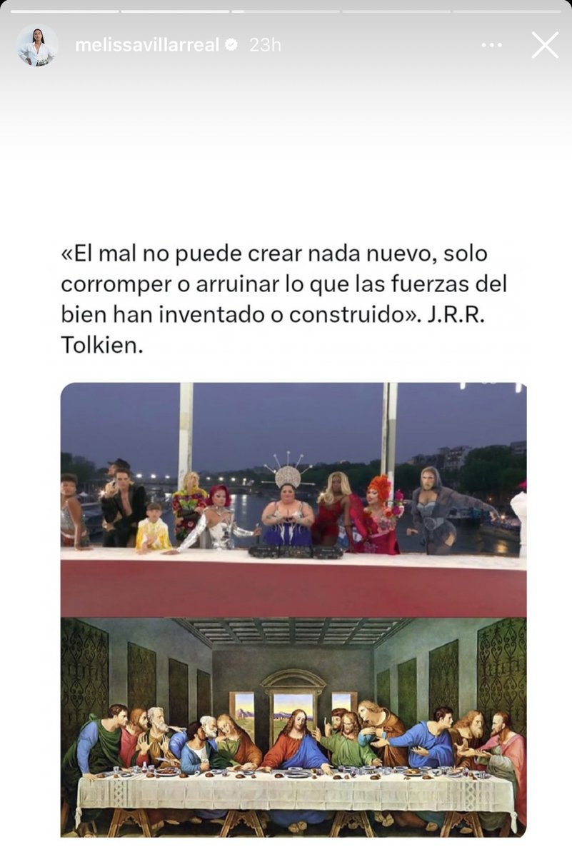¿He oído influencers llamando odio y depravación a la apertura de los JJOO y no a quem4r vivos a los niños de Gaza? 

Luego te dirán que no se pueden posicionar políticamente porque “no forma parte de su tipo de contenido habitual” 🤷🏼‍♀️