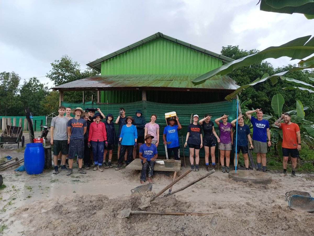 CampCambodia's tweet photo. Students #TeamPopae completed the toilet for local family near #campBengPae
#Campseffect
#Dosomethingamazing
@CampsInt https://t.co/nvspkTOIQC
